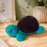 Peluche tortue crochet