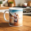 Mug personnalisé vert