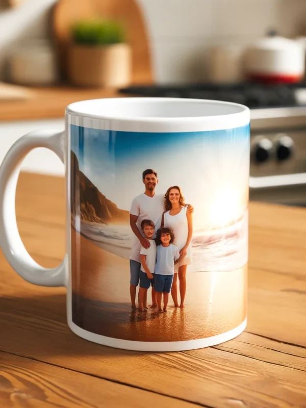 Mug personnalisé blanc