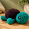 Peluche tortue crochet