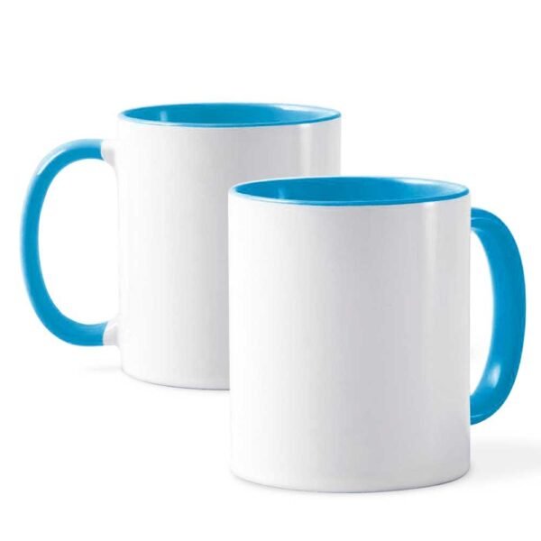 Mug personnalisé bleu ciel