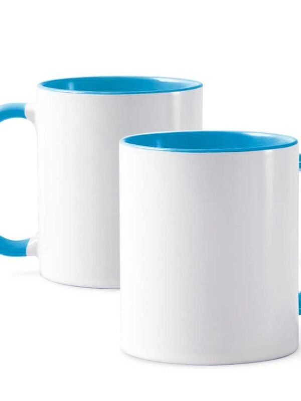 Mug personnalisé bleu ciel