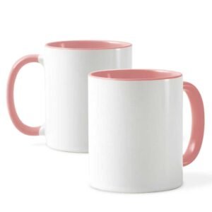 Mug personnalisé rose