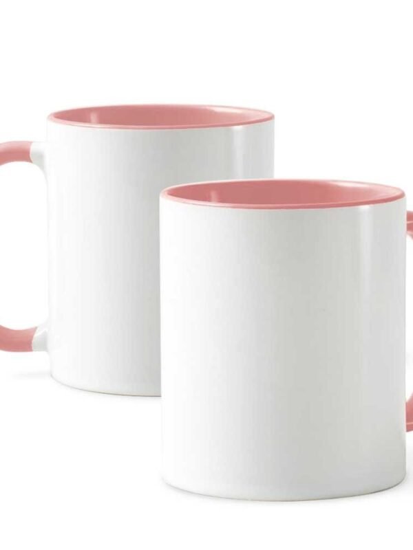 Mug personnalisé rose