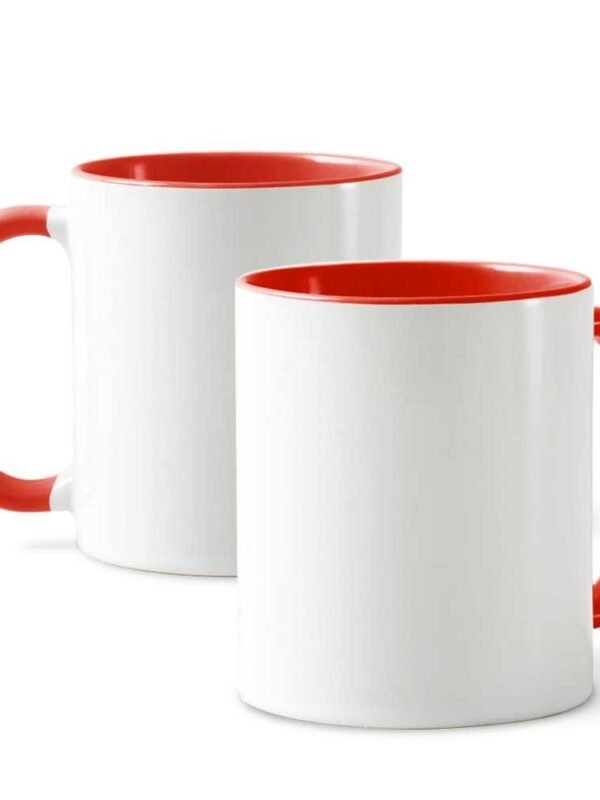 Mug personnalisé rouge