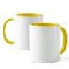 Mug personnalisé jaune