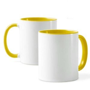 Mug personnalisé jaune