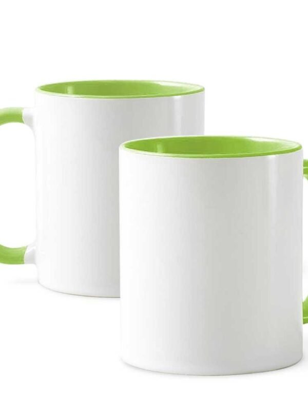 Mug personnalisé vert pomme