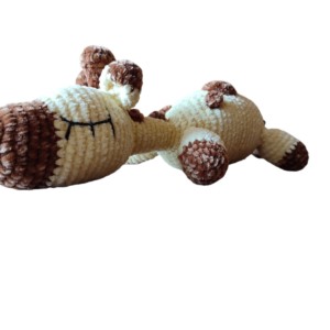 Peluche girafe au crochet