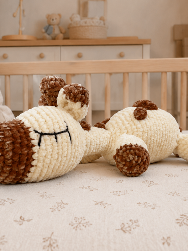 Peluche girafe au crochet